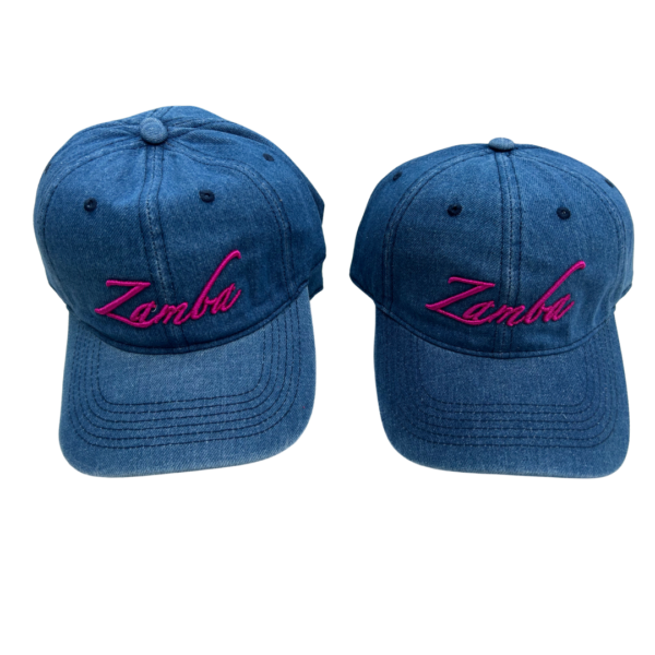 Zamba Sport Unisex's 100% Cotton Cap (Denim) - Image 2