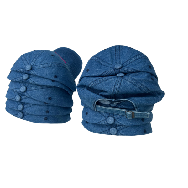 Zamba Sport Unisex's 100% Cotton Cap (Denim) - Image 3