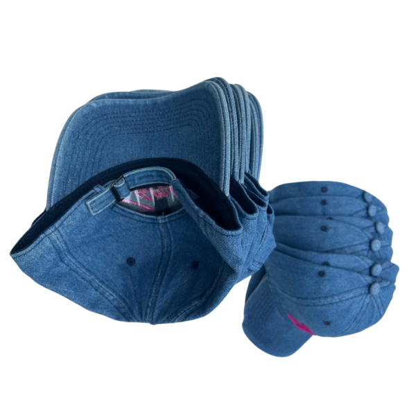 Zamba Sport Unisex's 100% Cotton Cap (Denim) - Image 4