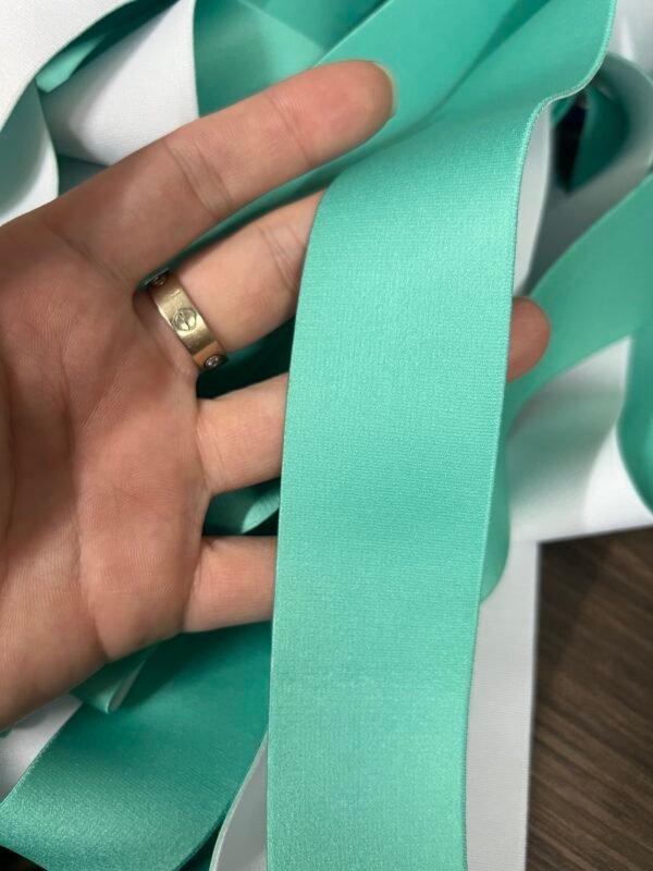 Zambalingerie Customized logo accessories Elastic Band Color Ribbon Logo Straps OEM (with logo or without logo) - Image 8