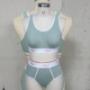 95% POLYESTER 5% SPANDEX Light Teal