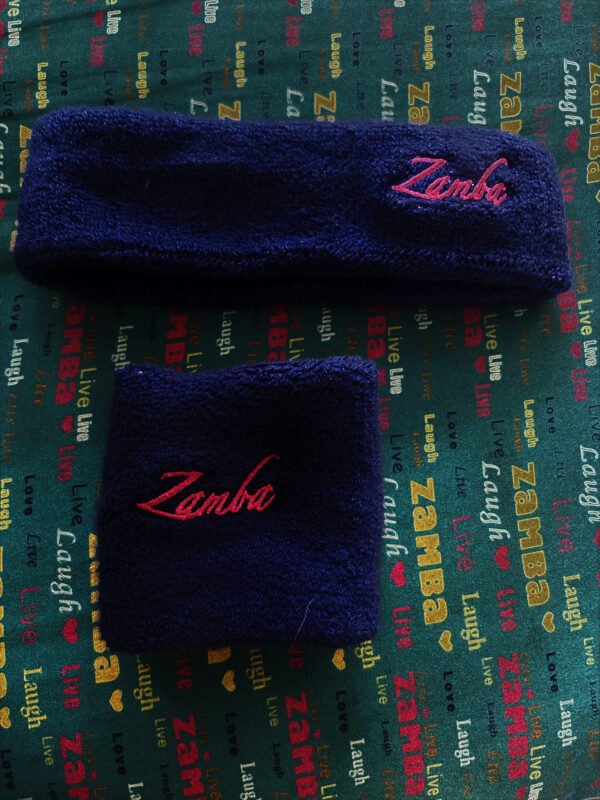 Zamba Sport Unisex's Cotton Stretchable Sweatband and Wristband - Image 16