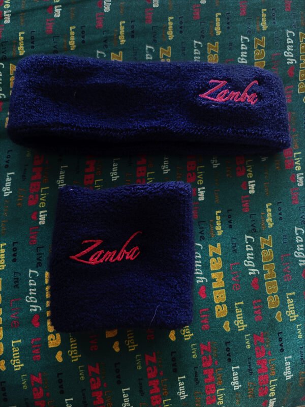 Zamba Sport Unisex's Cotton Stretchable Sweatband and Wristband - Image 16