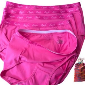 Ba women's classic brief super cotton hot selling(custom logo global supply chain pink with package