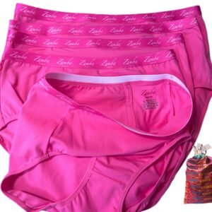 Ba women's classic brief super cotton hot selling(custom logo global supply chain pink with package