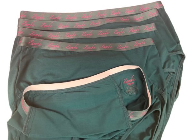 Ba women's classic brief super cotton hot selling(custom logo global supply chain s teal