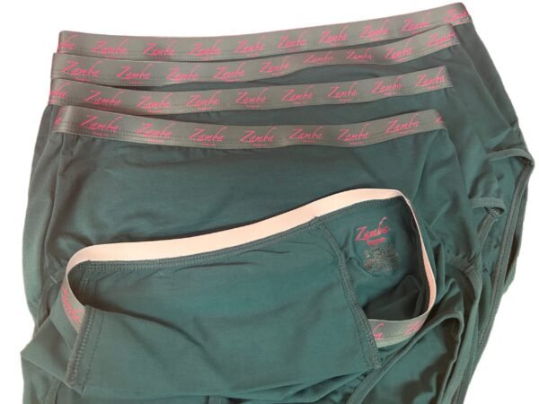 Ba women's classic brief super cotton hot selling(custom logo global supply chain s teal