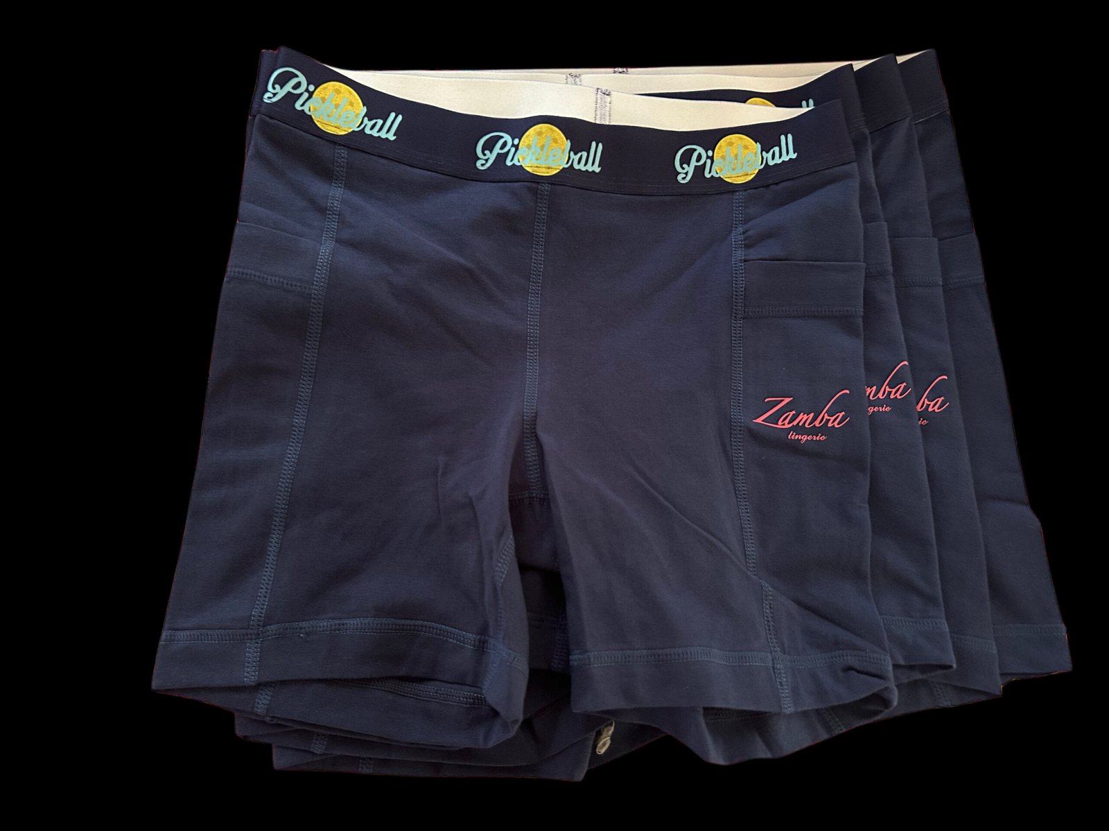ZAMBA® Pickleball Unisex Performance Compression Sport Shorts with Deep Pockets - Image 8