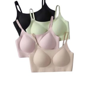 ZAMBA Women’s Seamless Wireless Travel Comfort Bra