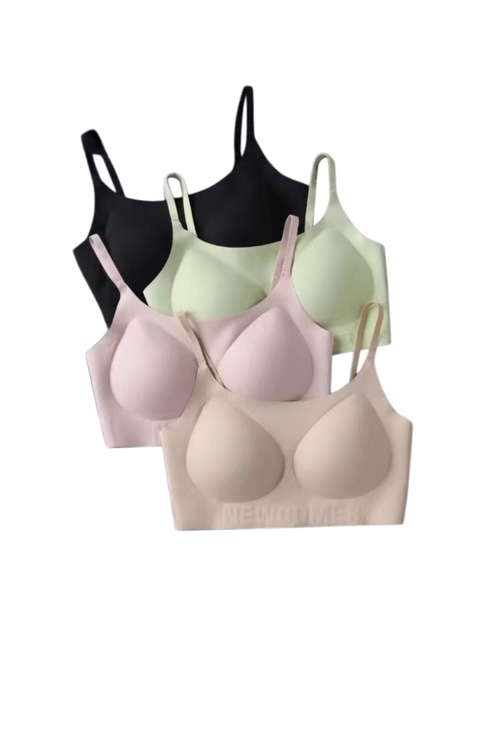 ZAMBA Women’s Seamless Wireless Travel Comfort Bra