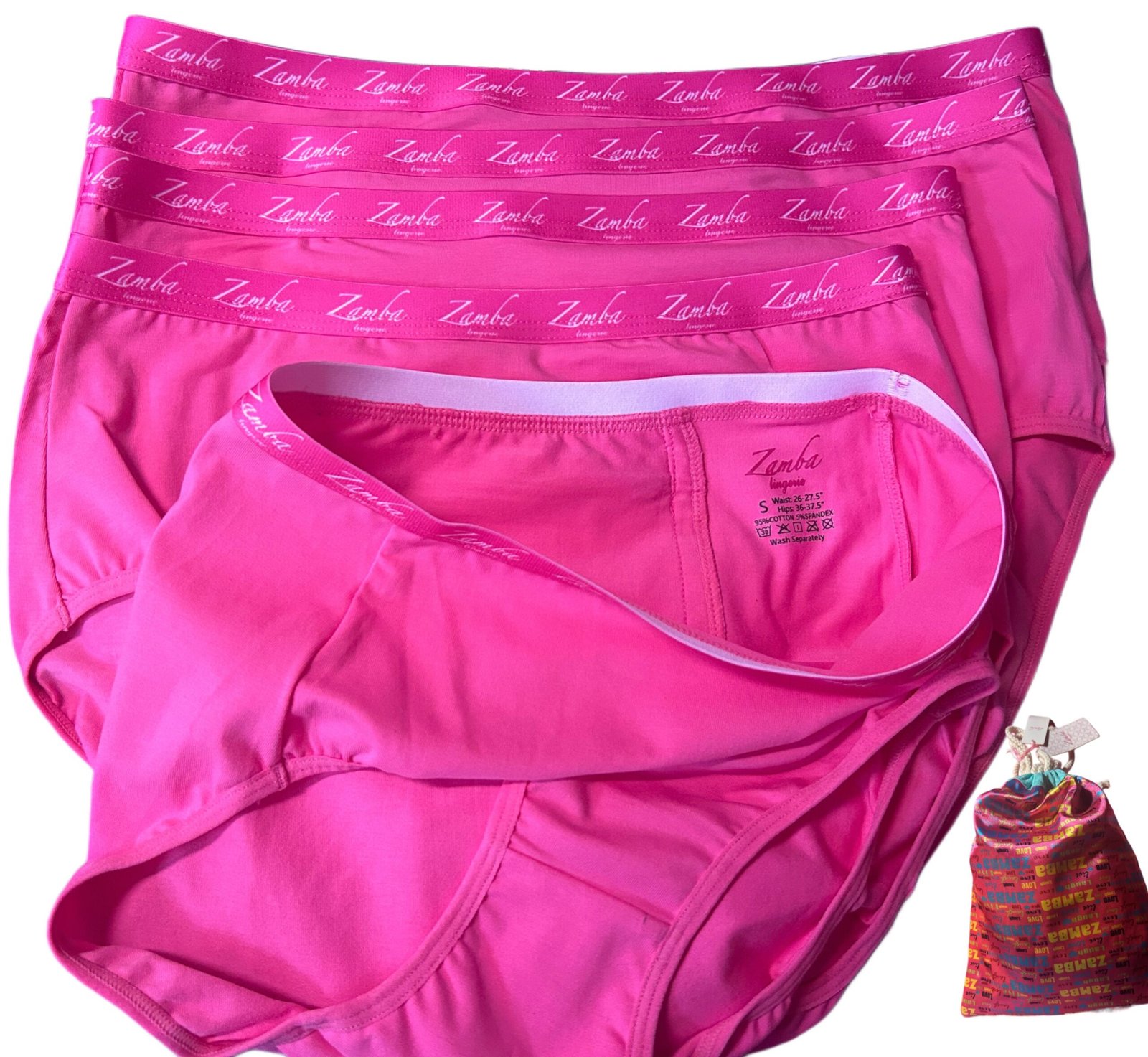 ZAMBA Lingerie® Sport Underwear with Secret Pocket – Men’s & Women’s