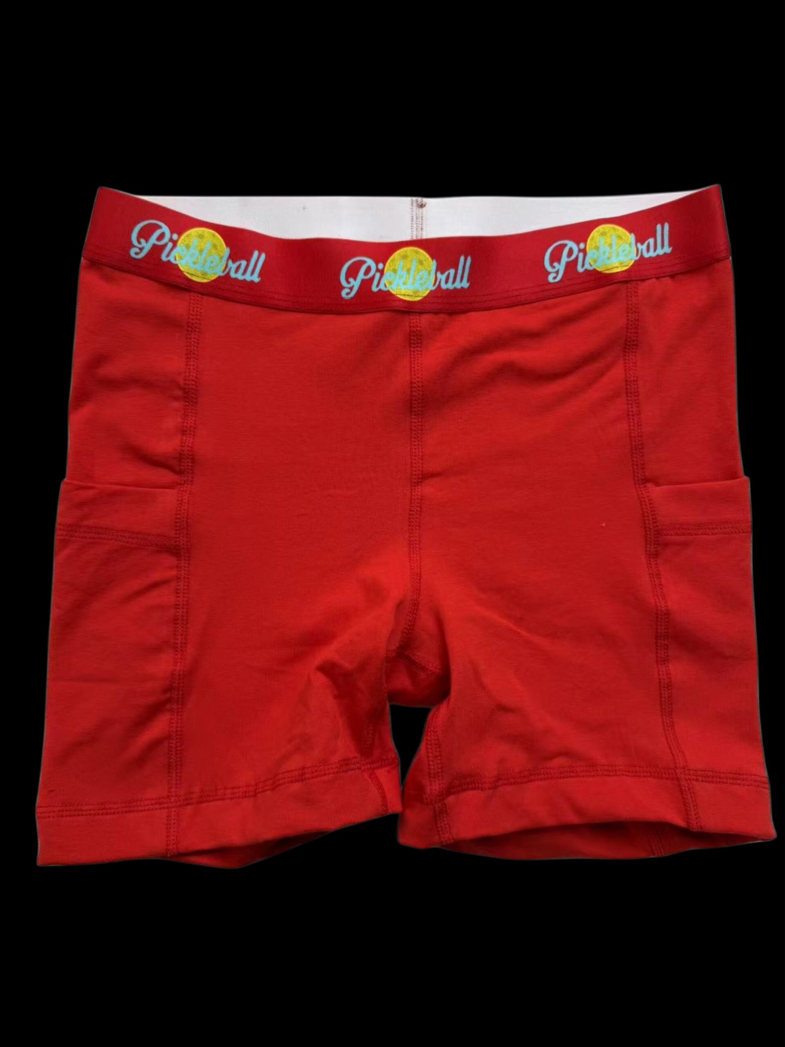 ZAMBA® Pickleball Unisex Performance Compression Sport Shorts with Deep Pockets - Image 2
