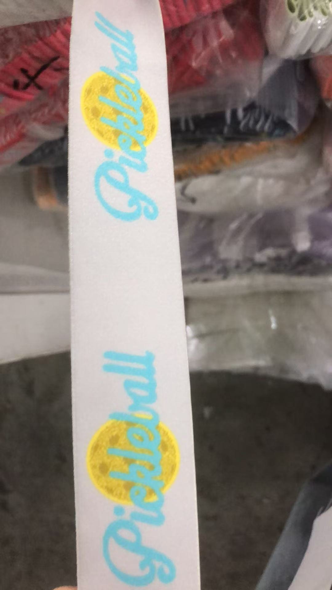 ZAMBA 3.5 cm Pickleball Printed Elastic Band – Sold by the Meter - Image 7