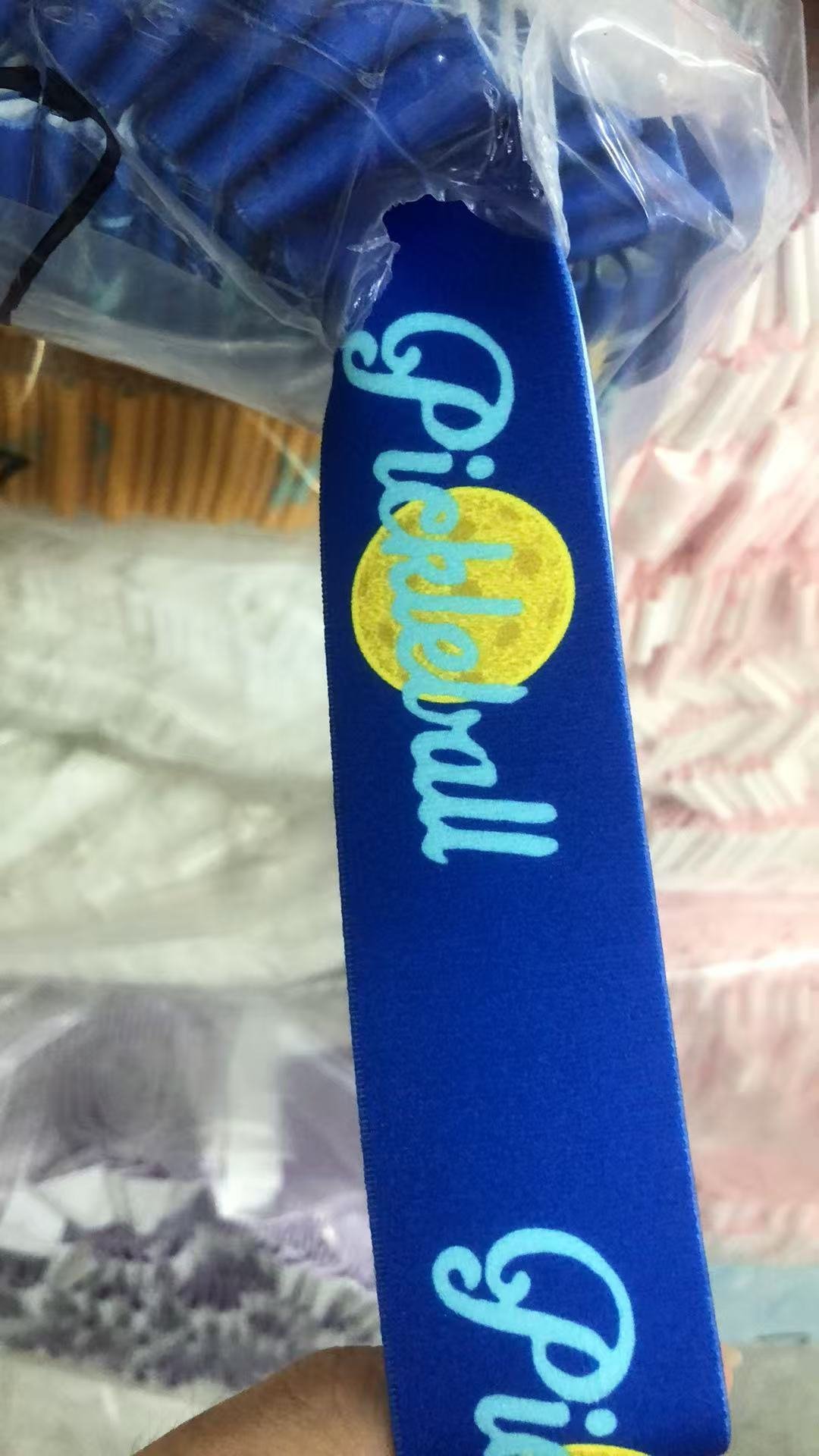 ZAMBA 3.5 cm Pickleball Printed Elastic Band – Sold by the Meter - Image 5