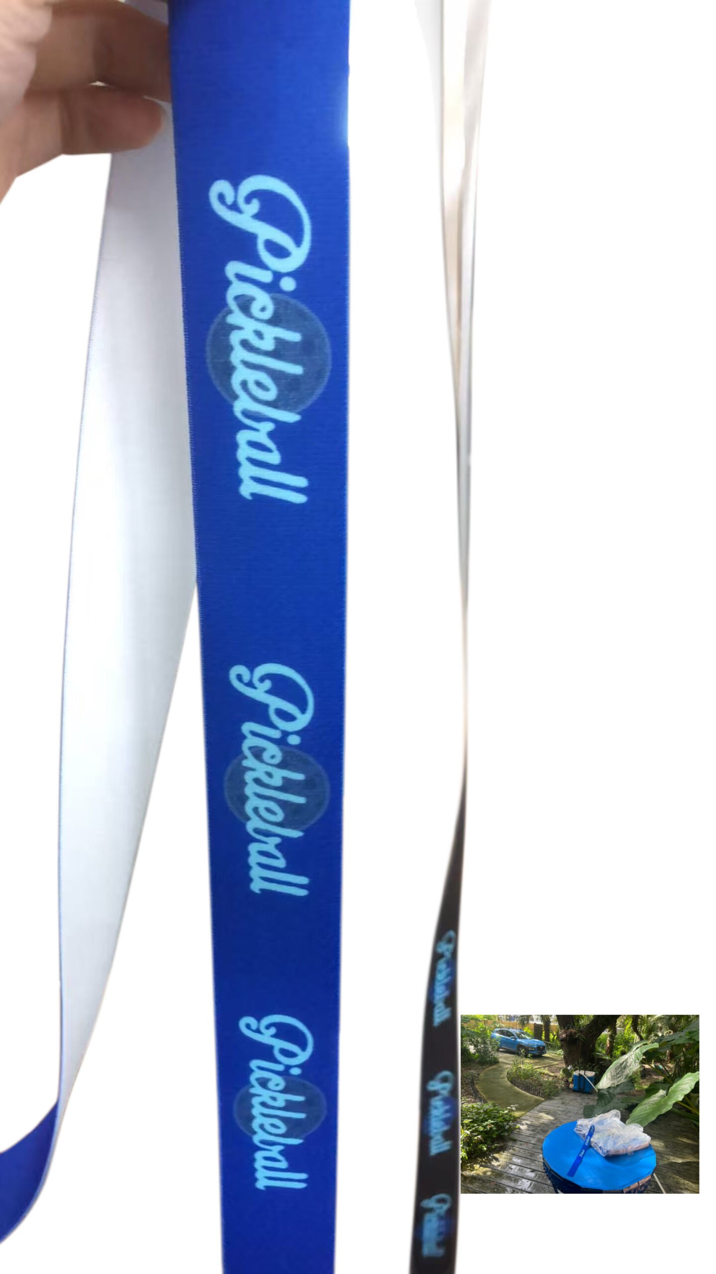 ZAMBA 3.5 cm Pickleball Printed Elastic Band – Sold by the Meter